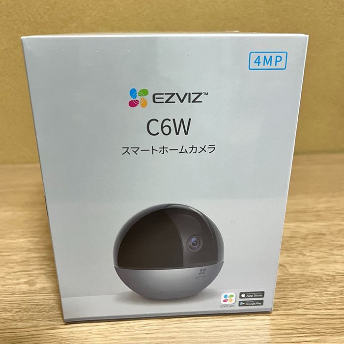 EZVIZ CS-C6W 室内防犯カメラ Alexa対応 スマホ遠隔操作 人検知 - メルカリ