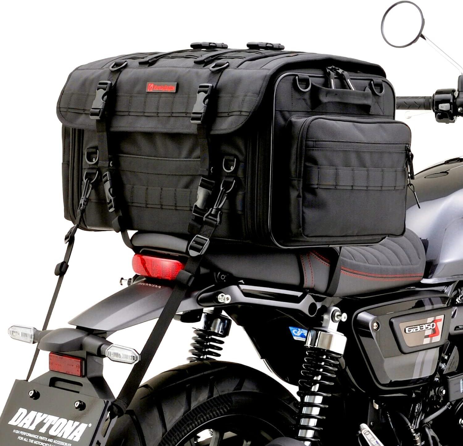 PRO2_LLサイズ(55-70L) ヘンリービギンズ(Henly Begins) デイトナ バイク用 キャンプ シートバッグ PRO2 LLサイズ(55-70L) 大容量 キャンプツーリング DH-760 26214