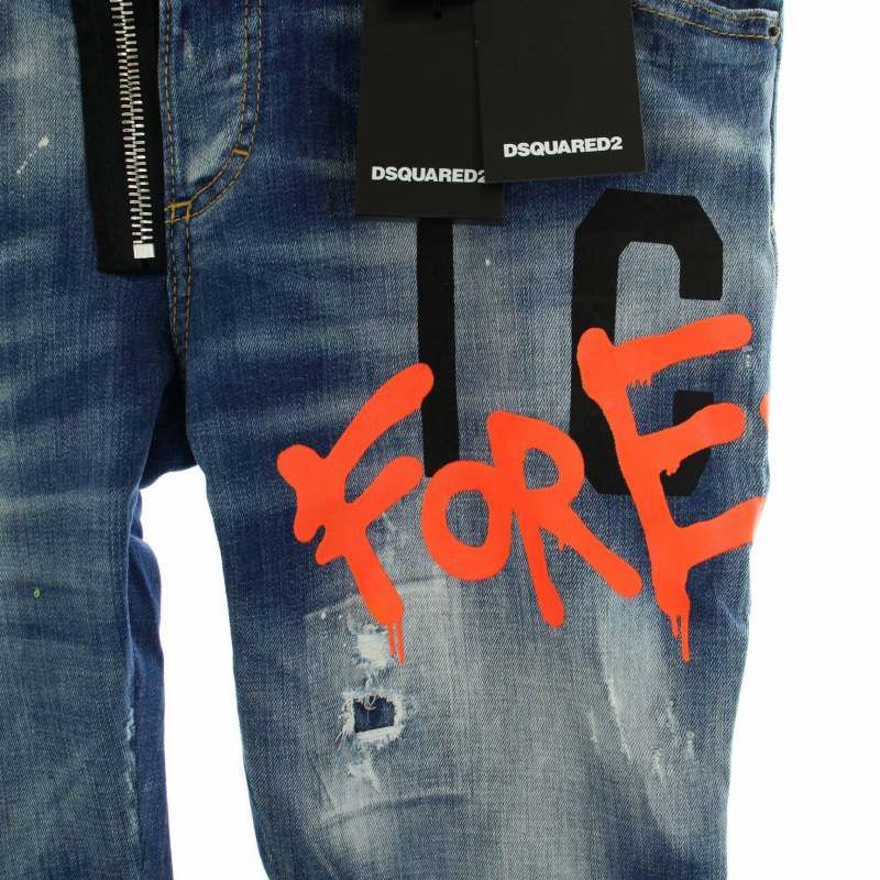 ディースクエアード DSQUARED2 タグ付き ICON FOREVER ウォッシュ 