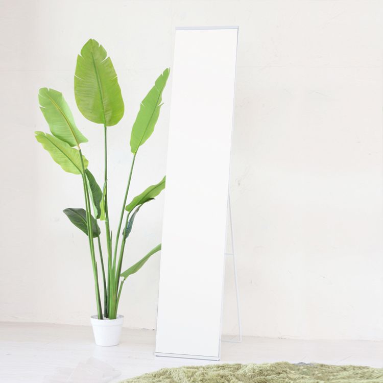 幅30cm スタイルスタンドミラー 鏡 姿見 全身鏡 カガミ かがみ ノンフレーム スリム 韓国インテリア 2802