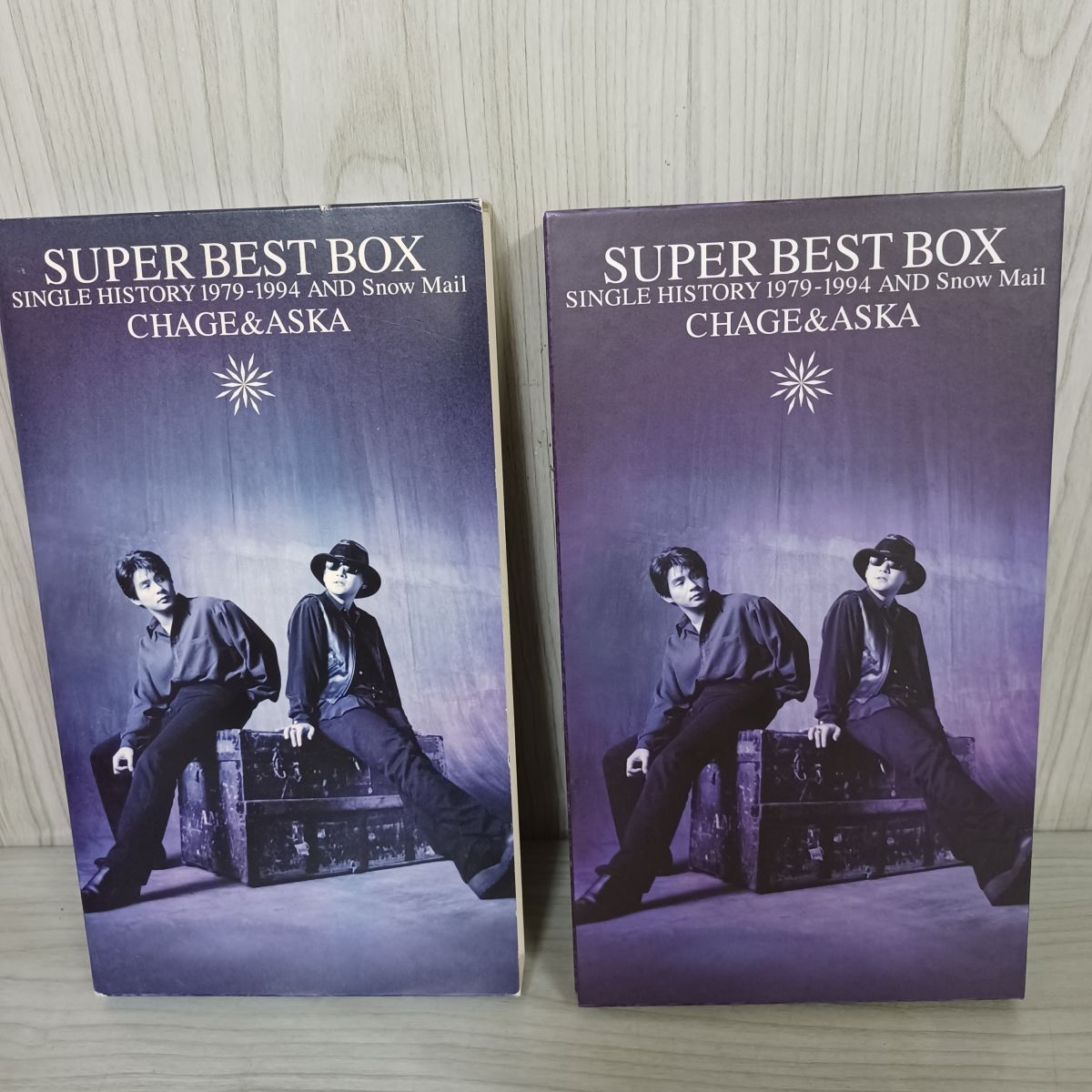 爆アド!早い者勝ちポケカセット CD 4枚組 CHAGE&ASKA SUPER BEST BOX SINGLE HISTORY 1979-1994