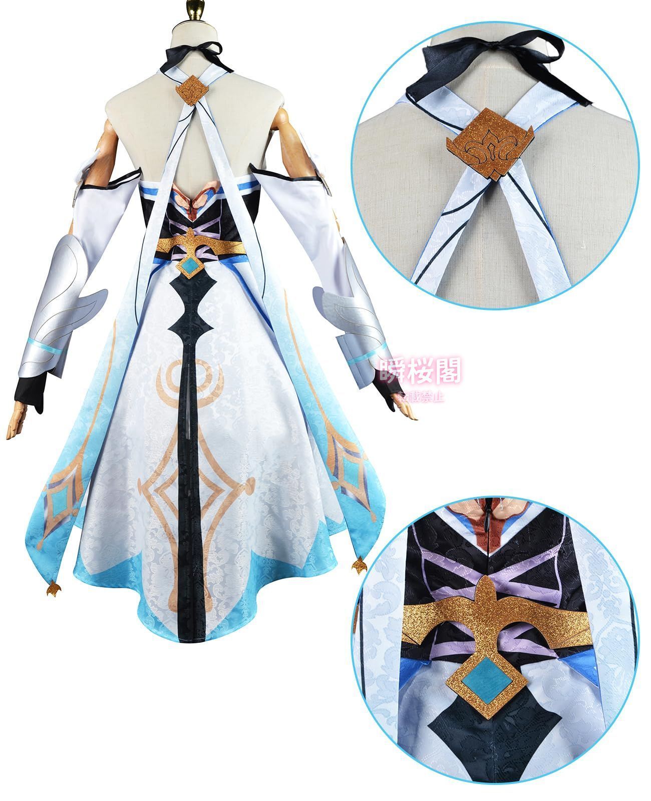 原神 モナ コスプレ 靴 ウィッグ フルセット ハロウィン セット済み