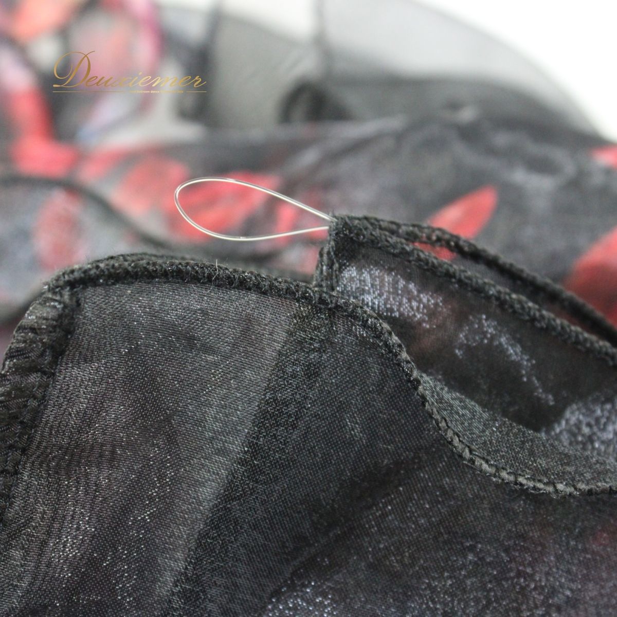 美品 社交ダンス衣装】ワンピース ドレス leirena レイリーナ 黒