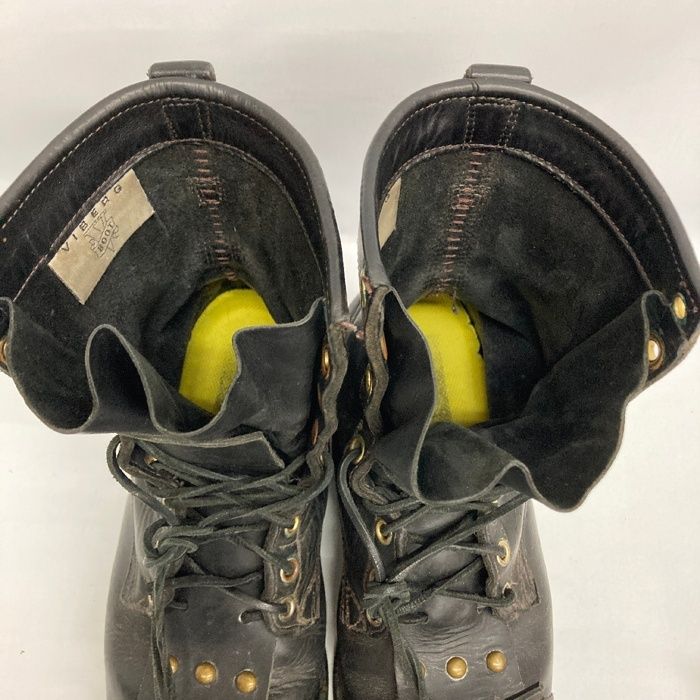VIBERG レースアップブーツ ブラウン ヴィバーグ バイバーグ ヴァイ