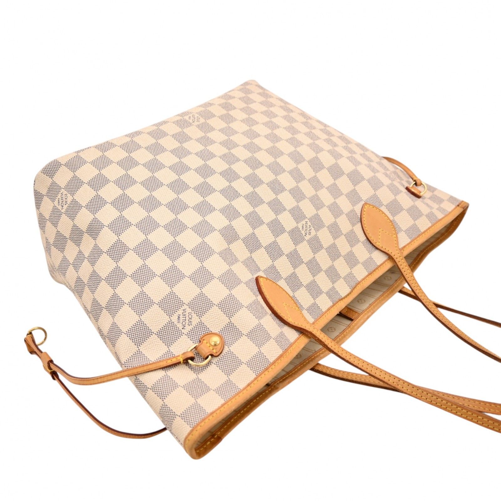 ルイヴィトン アズール ネヴァーフルＭＭバッグ Bランクlv7775fe LOUIS VUITTON - ルイヴィトン アズール ネヴァーフルMMトート