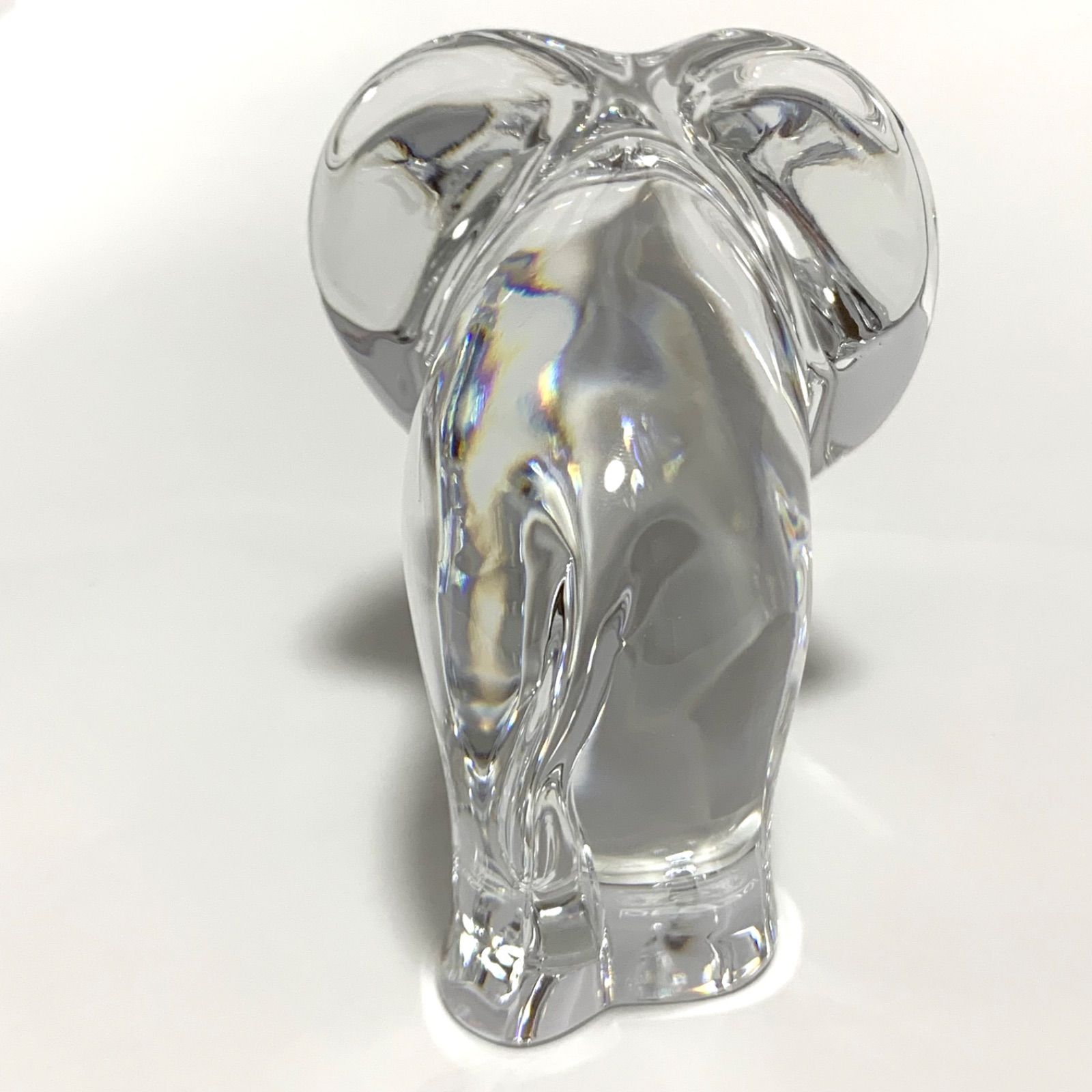 Baccarat バカラ ゾウ クリスタル フィギュリン インテリア 置物