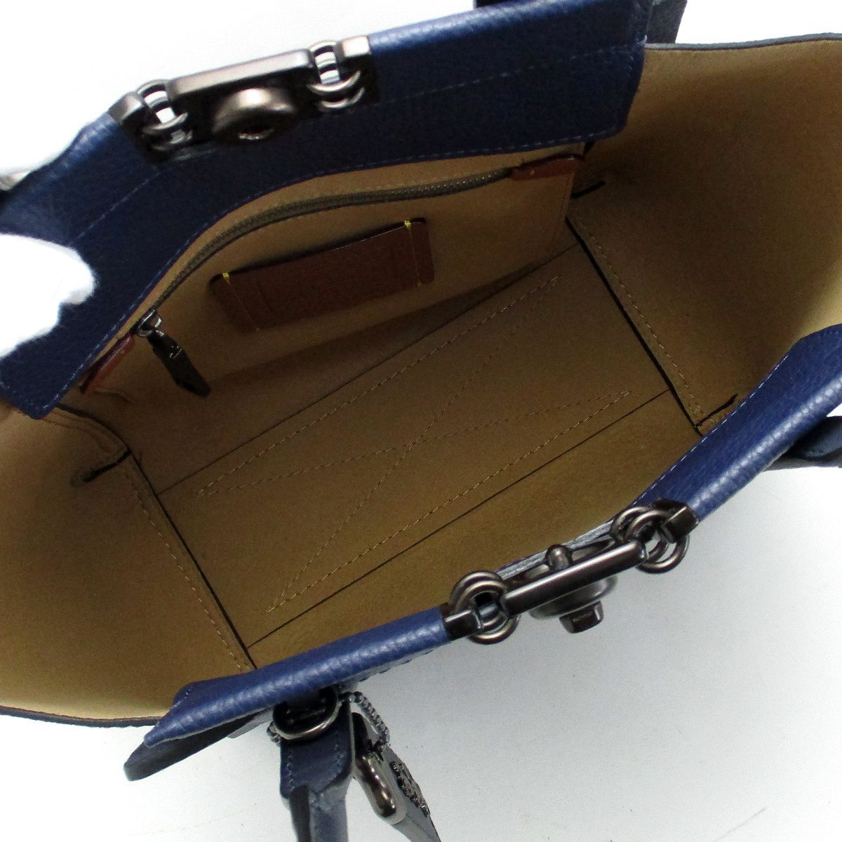 コーチ バッグ トループ レディース 2WAY トート ショルダー スネーク  