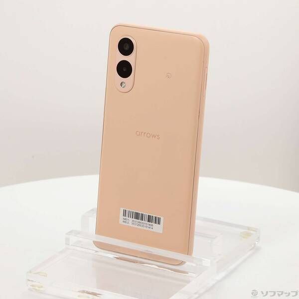 中古品〕 arrows We2 64GB ライトオレンジ FCG02 au SIMフリー