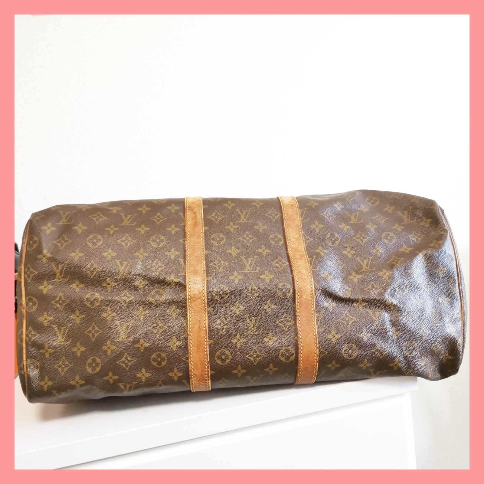 正規品】ルイヴィトンLOUIS VUITTON キーポル55 モノグラム柄