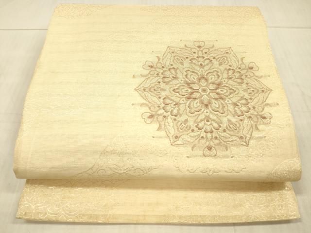 ♦︎きもの結♦︎六通柄袋帯 唐織 名物裂吉祥文 金糸 正絹♦︎8