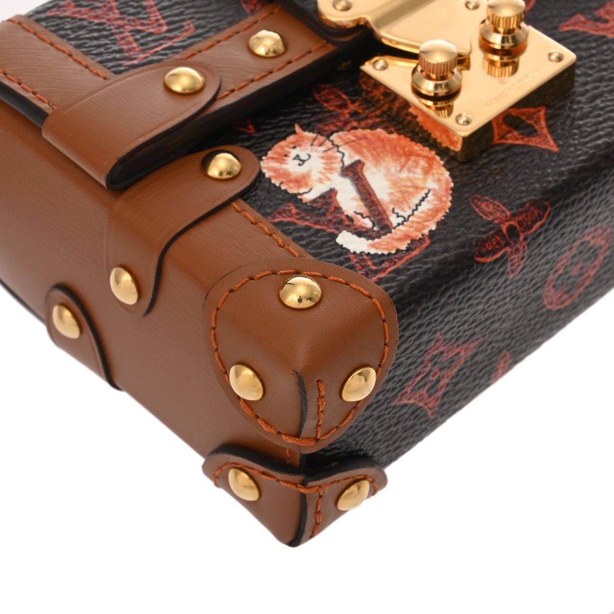 ルイヴィトン キャットグラム エッセンシャルトランク ブラウン M63892  