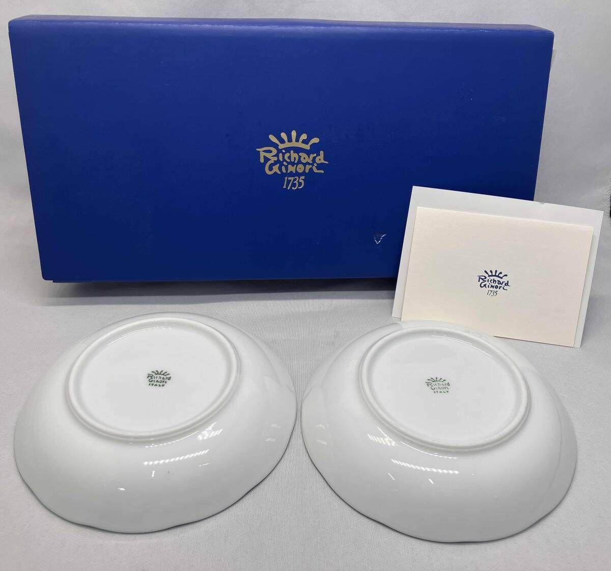 未使用品 リチャードジノリ イタリアンフルーツ皿 2枚セット - メルカリ