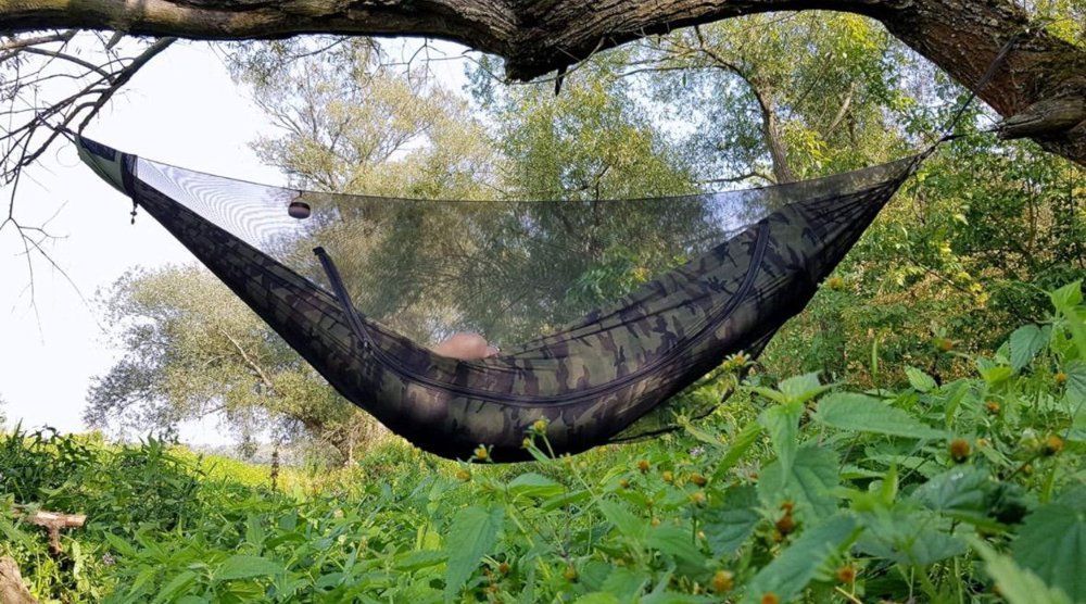 BUSHMEN Travel GEAR ブッシュメントラベルギア Mosquito Net モスキートネット カラー/ジャングル ハンモック 寝具