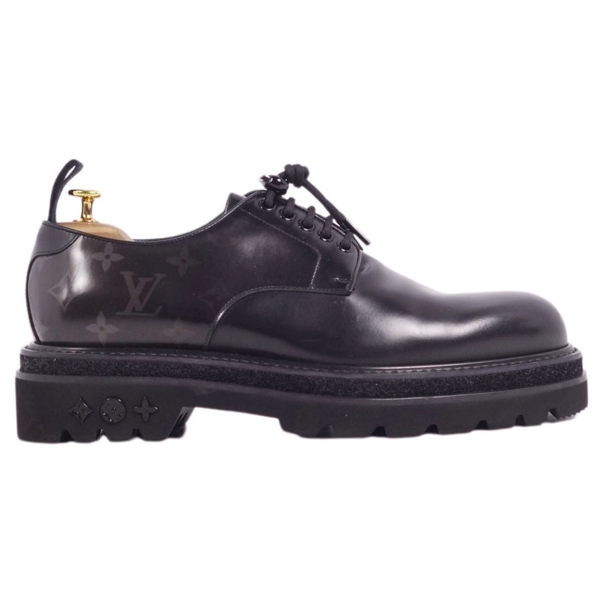 ⭐️新品未使用⭐️　ルイヴィトン　MT0211 ダービー　レザーシューズ　ブラック 美品 ルイヴィトン LOUIS VUITTON レザーシューズ ダービー
