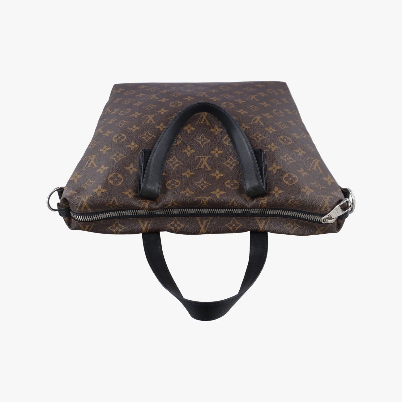 ルイヴィトン キタン モノグラムマカサー ブラウン茶 黒 気付き  