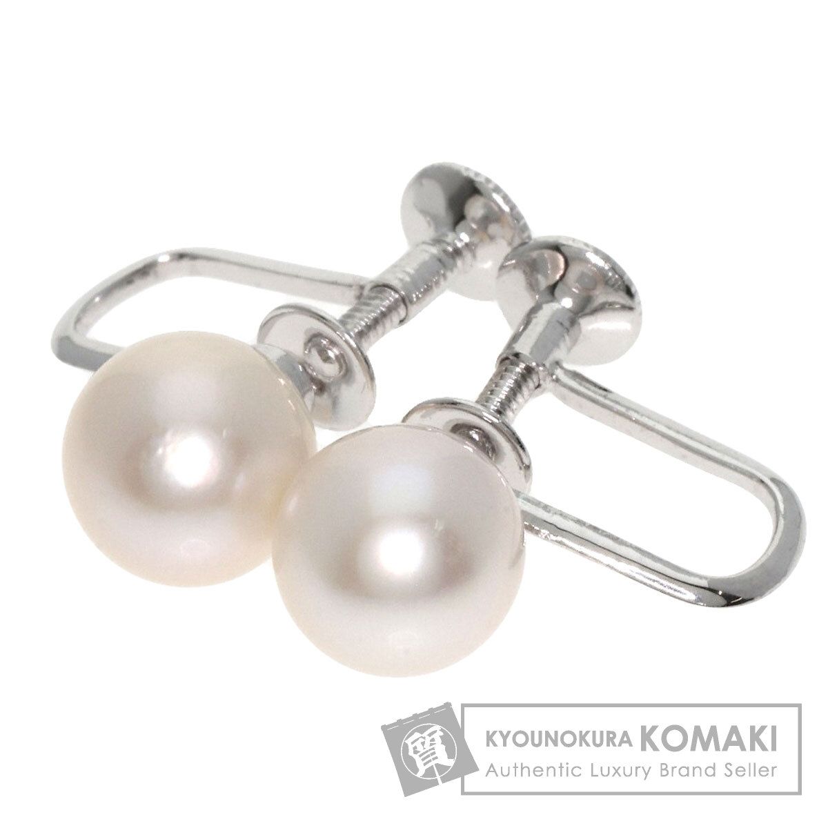 MIKIMOTO ミキモト アコヤパール 真珠 8mm イヤリング K14WG