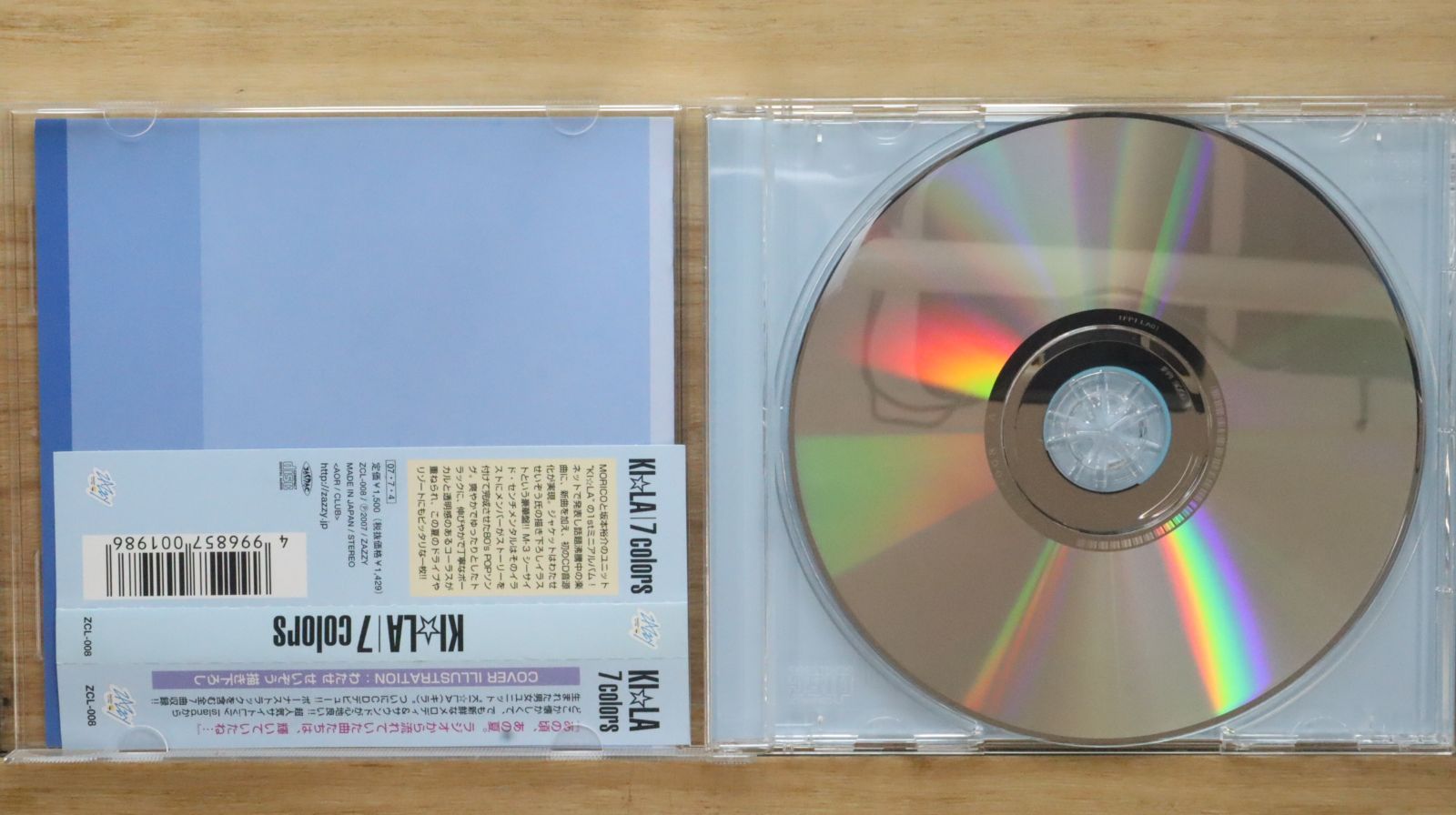 国内盤CD☆/KI☆LA□ 7 colors 【ZCL8/4996857001986】X51820 - メルカリ