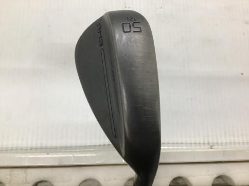 タイトリスト VOKEY SPIN MILLED SM9 ジェットブラック 50° 12°F ウェッジ WG リシャフト フレックスその他 メンズ 男性用 右利き 右用 Cランク ゴルフクラブ