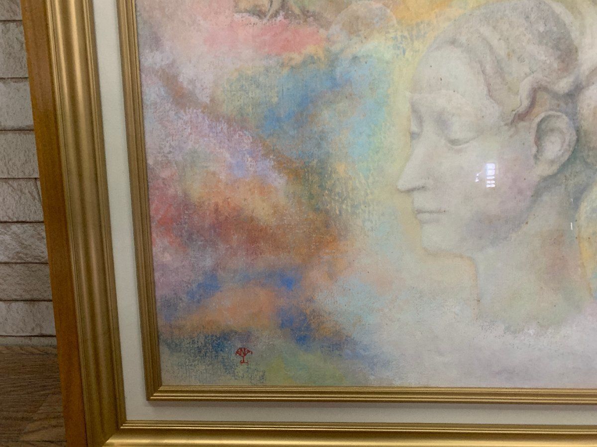 額付絵画 額寸60x68