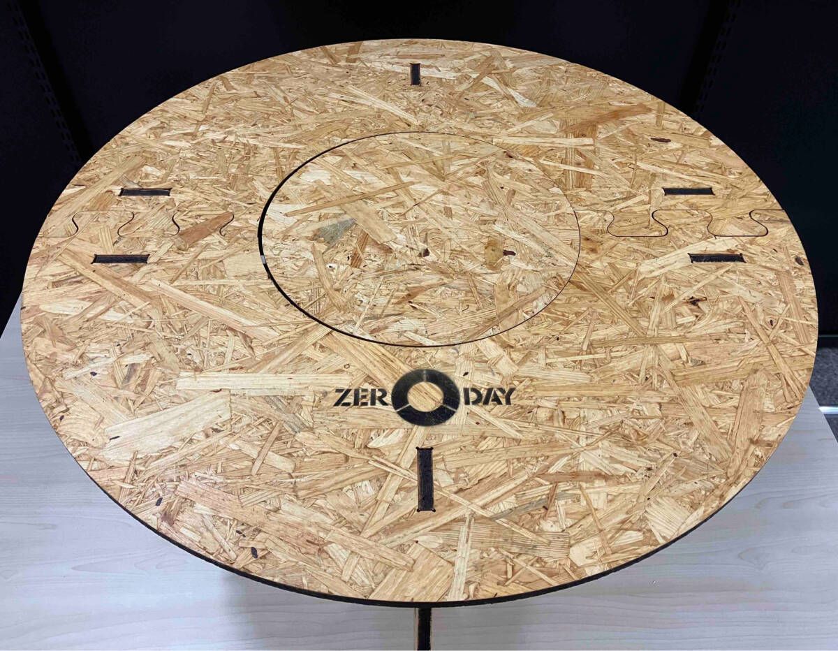 ゼロデイ　ZERODAY ドーナツテーブル ☆ZERODAY Donuts Table ゼロデイ ドーナツテーブル アウトドア