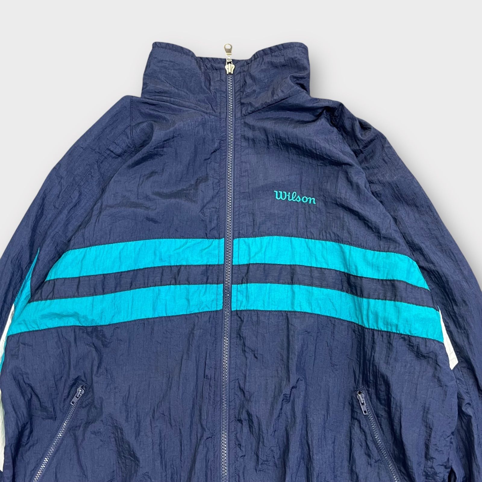 Wilson 古着 ナイロンジャケット ウィルソン ナイロントラック