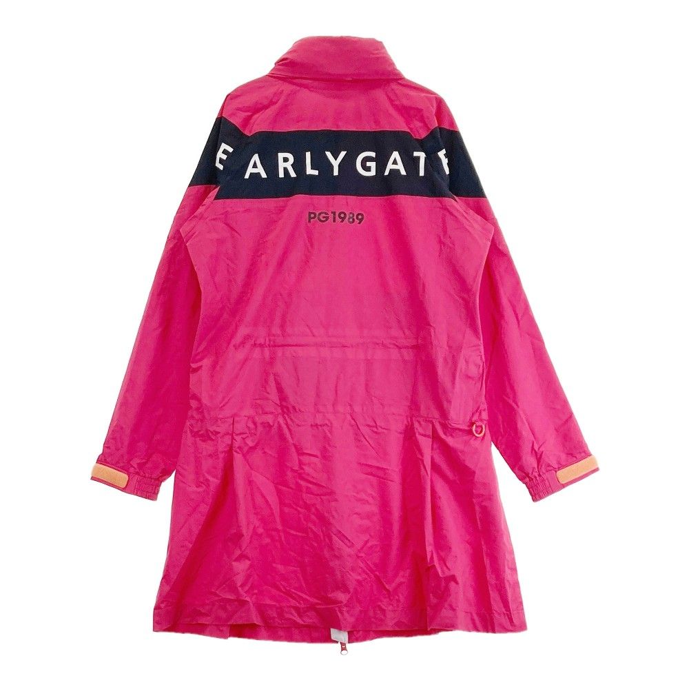 PEARLY GATES パーリーゲイツレインコートワンピースピンク1