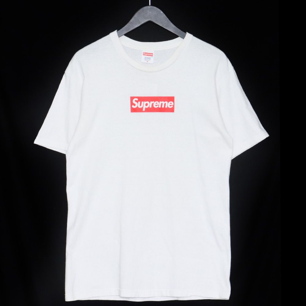 SUPREME Box Logo Tee Mサイズ white - メルカリ