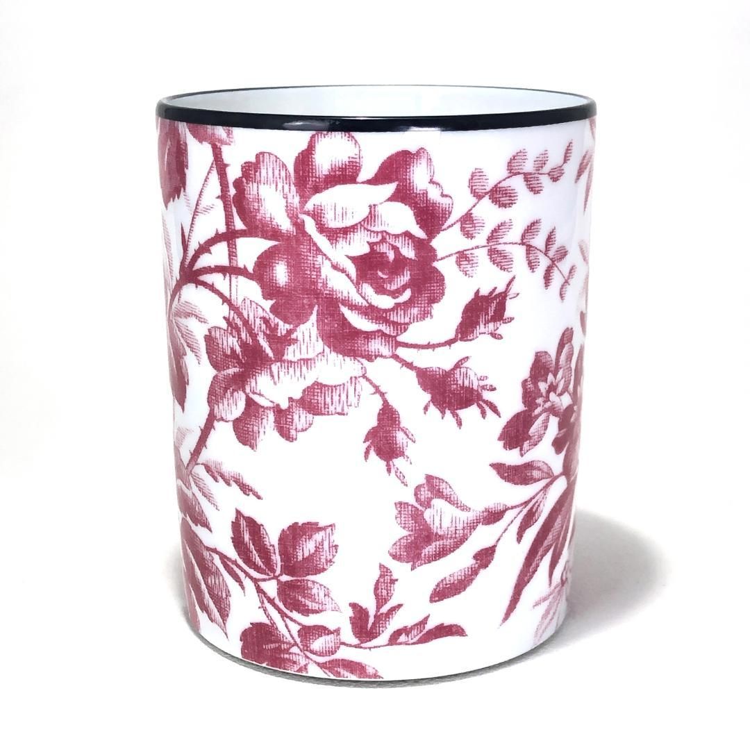 未使用　グッチ　リチャードジノリ　ハーバリウム　黒　2セット　17cm 未使用品】Richard Ginori リチャードジノリ GUCCI グッチ コラボ