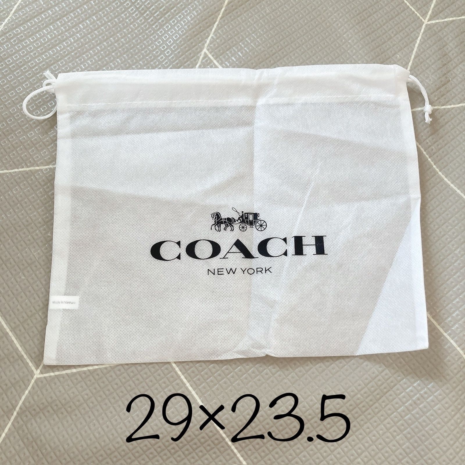 COACH コーチ 保存袋 29×23.5 - メルカリ