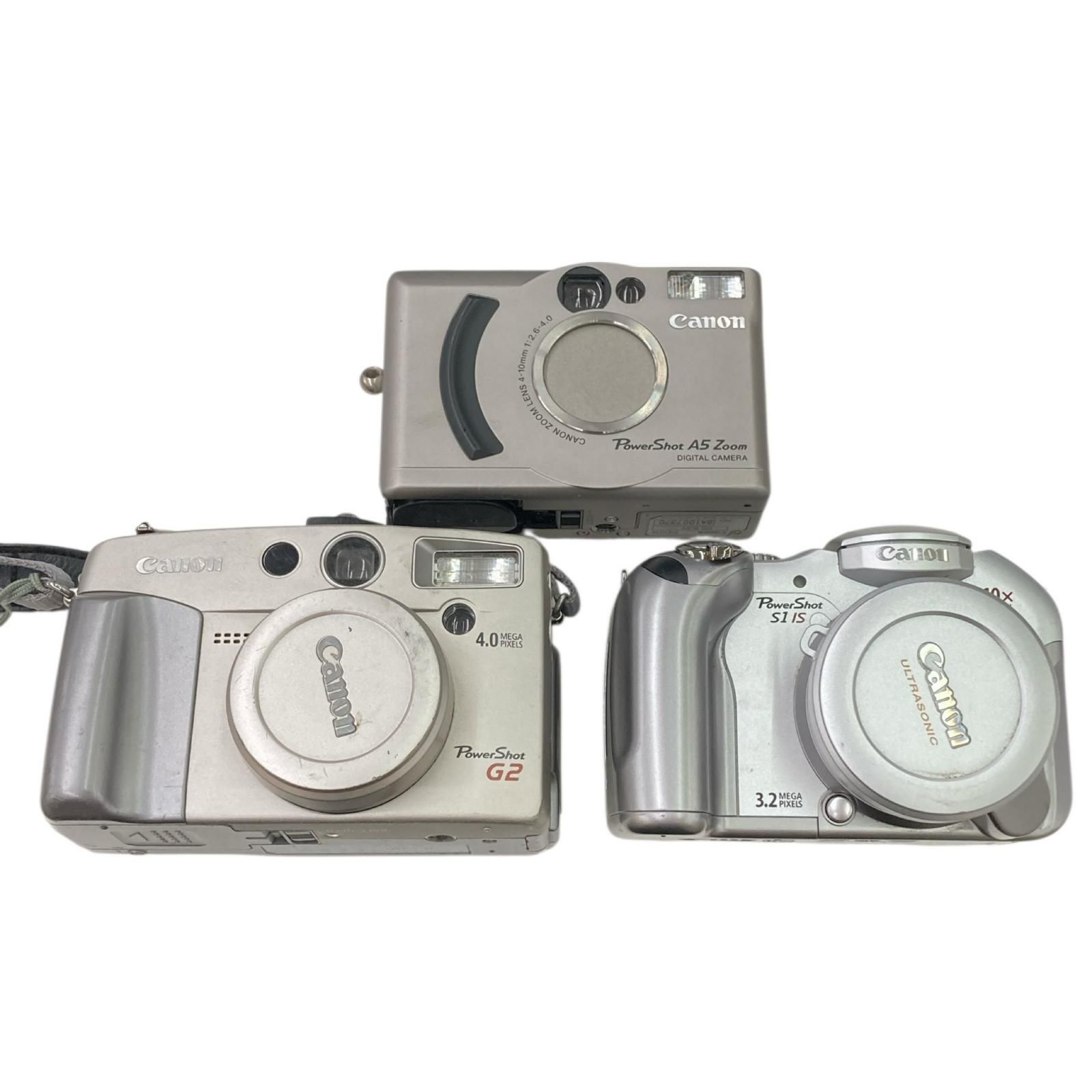 186000 canon キャノン デジタルカメラ 3点まとめ売り