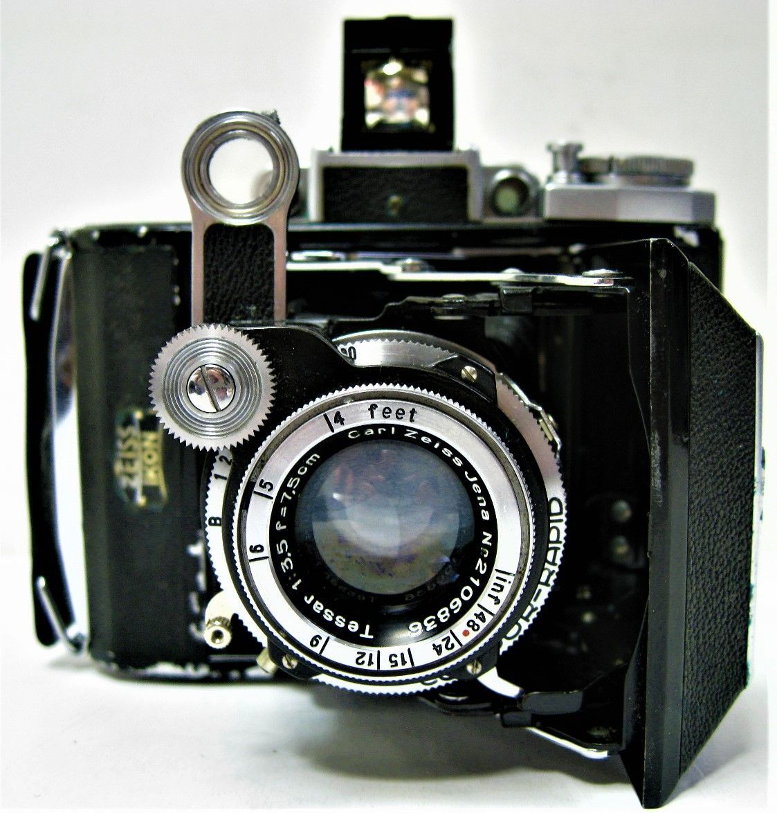 美品アンティーク ツアイス スーパーイコンタ531 テッサー 75mm F3.5 美品アンティーク ツアイス スーパーイコンタ531 テッサー 75mm