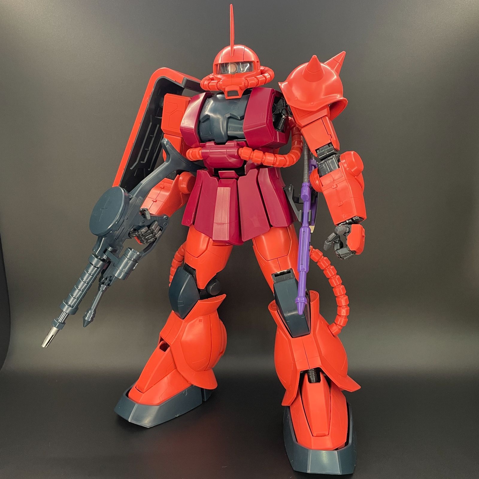 ガンプラ PG 1|60 MS-06S シャア ザク2 組立済 バンダイ 101