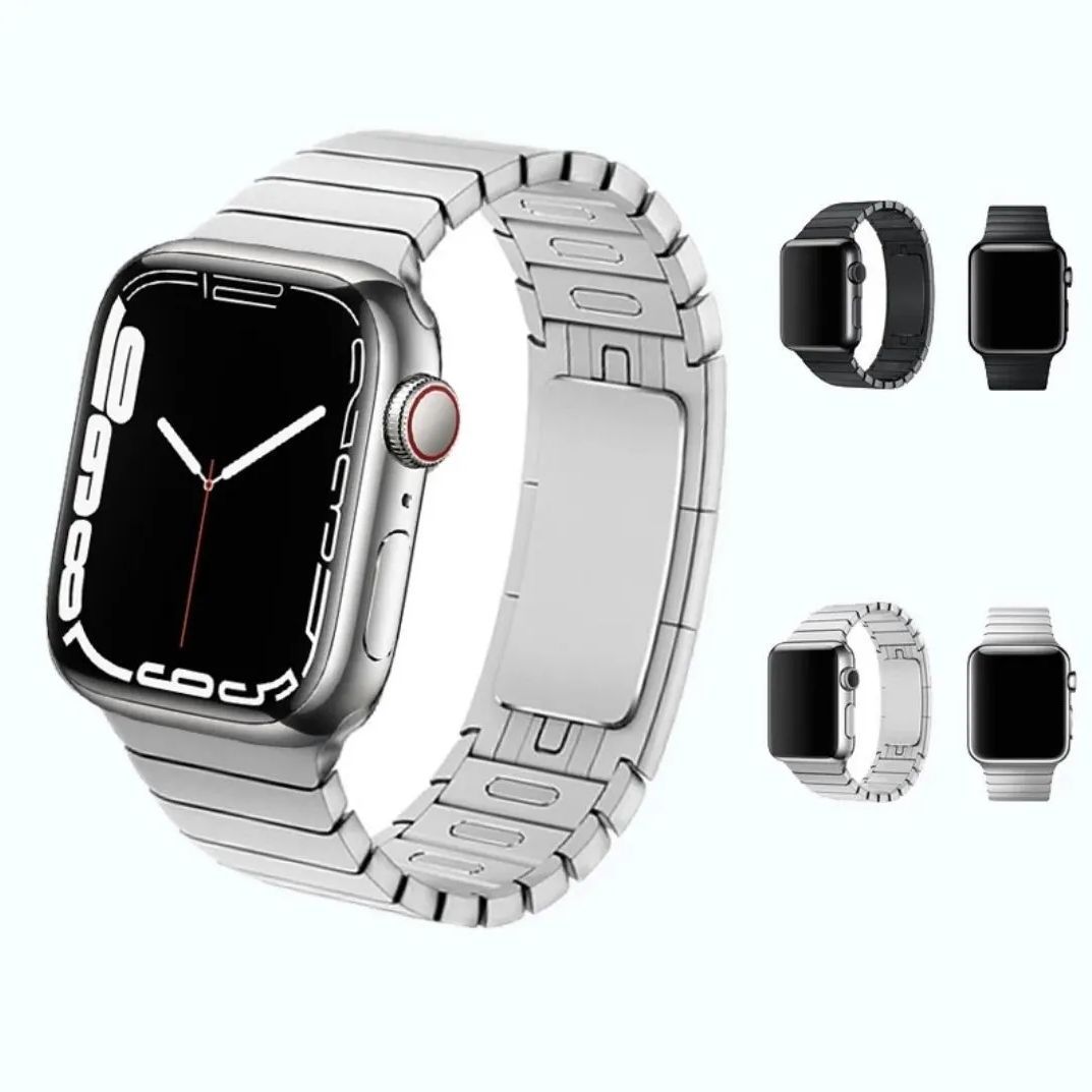 Applewatchバンド LX1 42/44/45mm リンクブレスレット - メルカリ