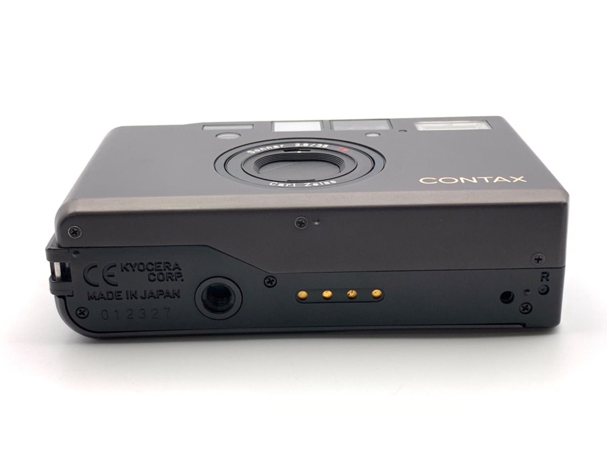  並品 コンタックス T 3 チタンブラック コンパクトカメラ(フィルム) フィルムカメラ