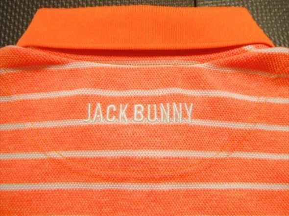 Jack Bunny!! ジャックバニー  長袖ポロシャツ【ボーダー/5】美品！ 美中古品☆Jack Bunny!! ジャックバニー 半袖ポロシャツ サイズ5