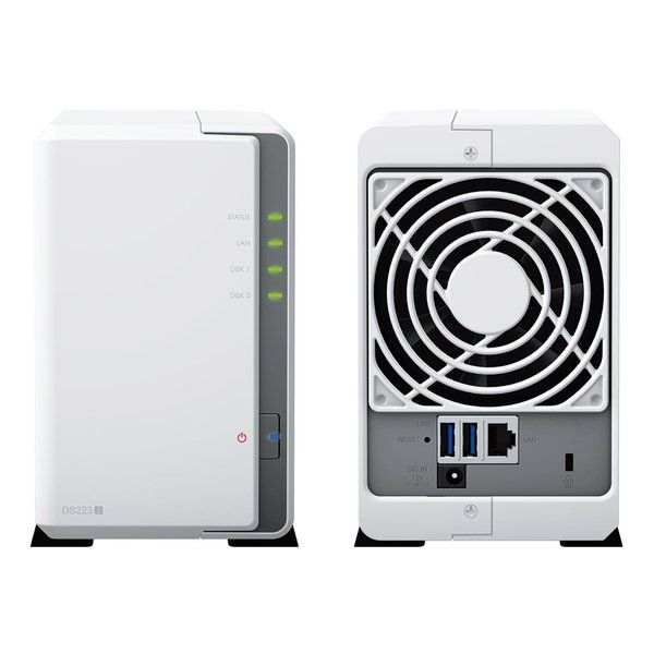 Synology シノロジー DiskStation DS223j ガイド付 HAT3310-16TB 2 DS223J HAT3310-16TB2 2661643