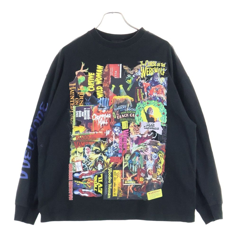 we11done (ウェルダン) HORROR COLLAGE TOP ホラーコラージュ プリント