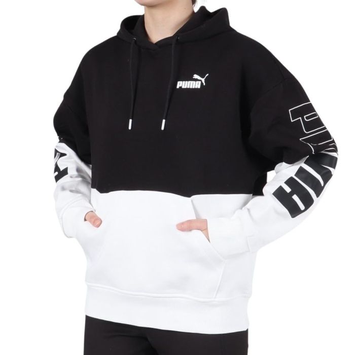 【新品・5営業日で発送】PUMA プーマ PUMA_POWER_カラーブロック_フー (678408) 色 : PUMA_BLACK サイズ : L 