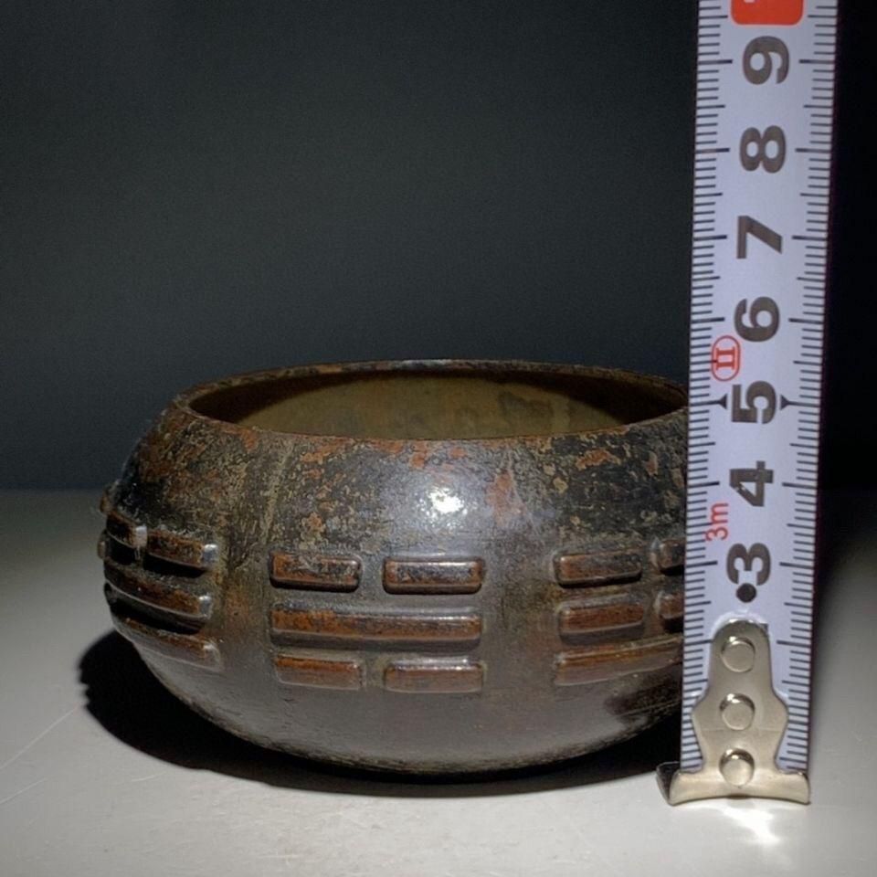 銅製 太極八卦香炉 開運 辟邪 挿香炉 工芸品 置物 - メルカリ