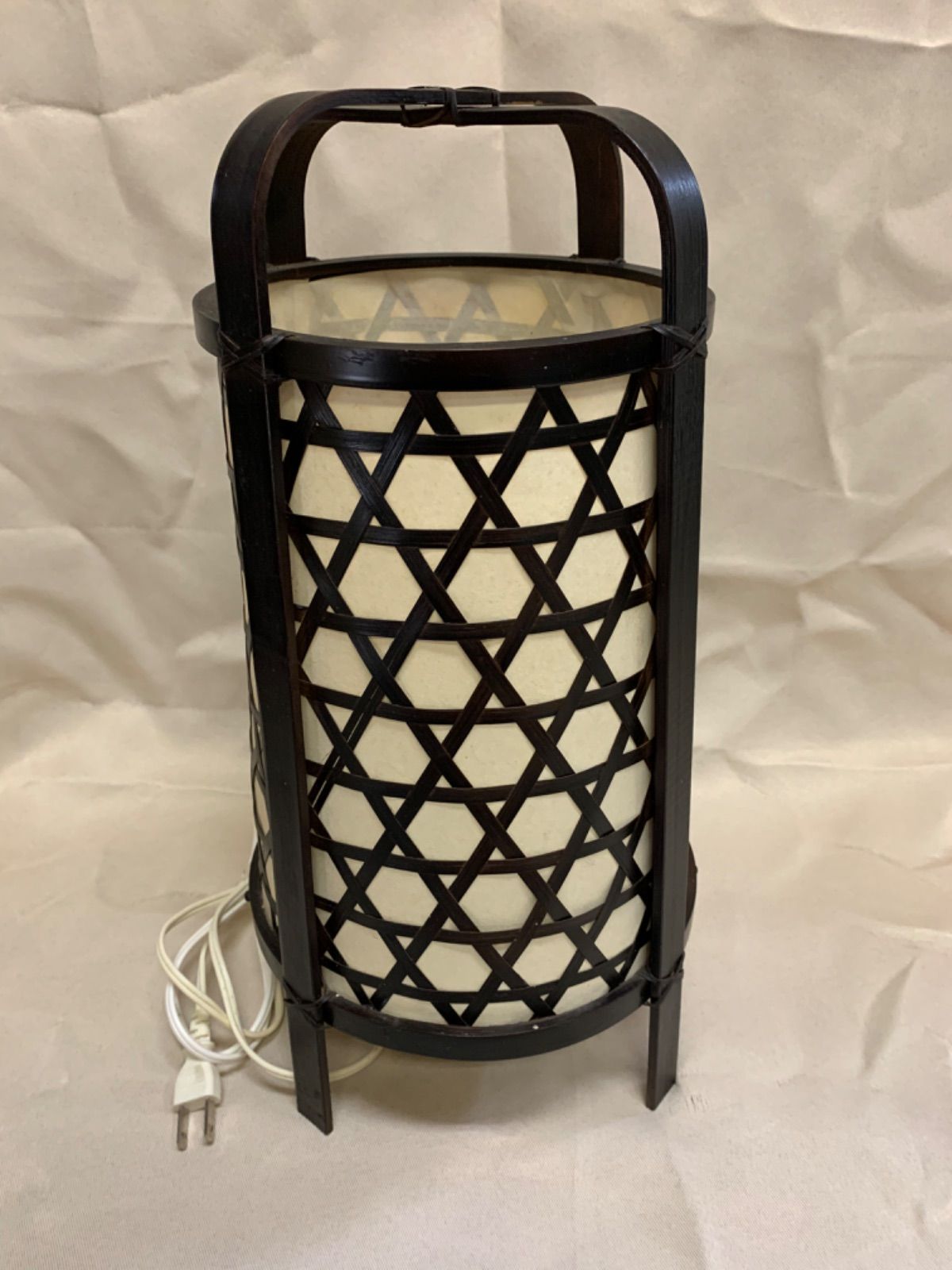 置行灯/松竹梅/照明/和風/古小物/昭和レトロ/アンティーク 置行灯