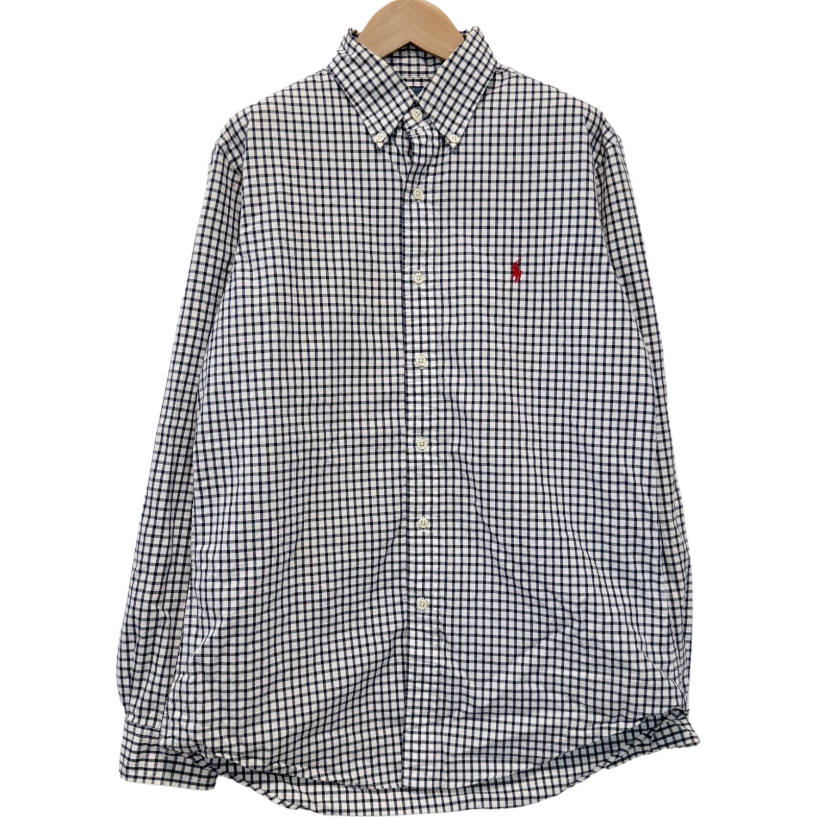 90s Ralph Lauren チェックシャツ Mサイズ ラルフローレン 長袖シャツ 