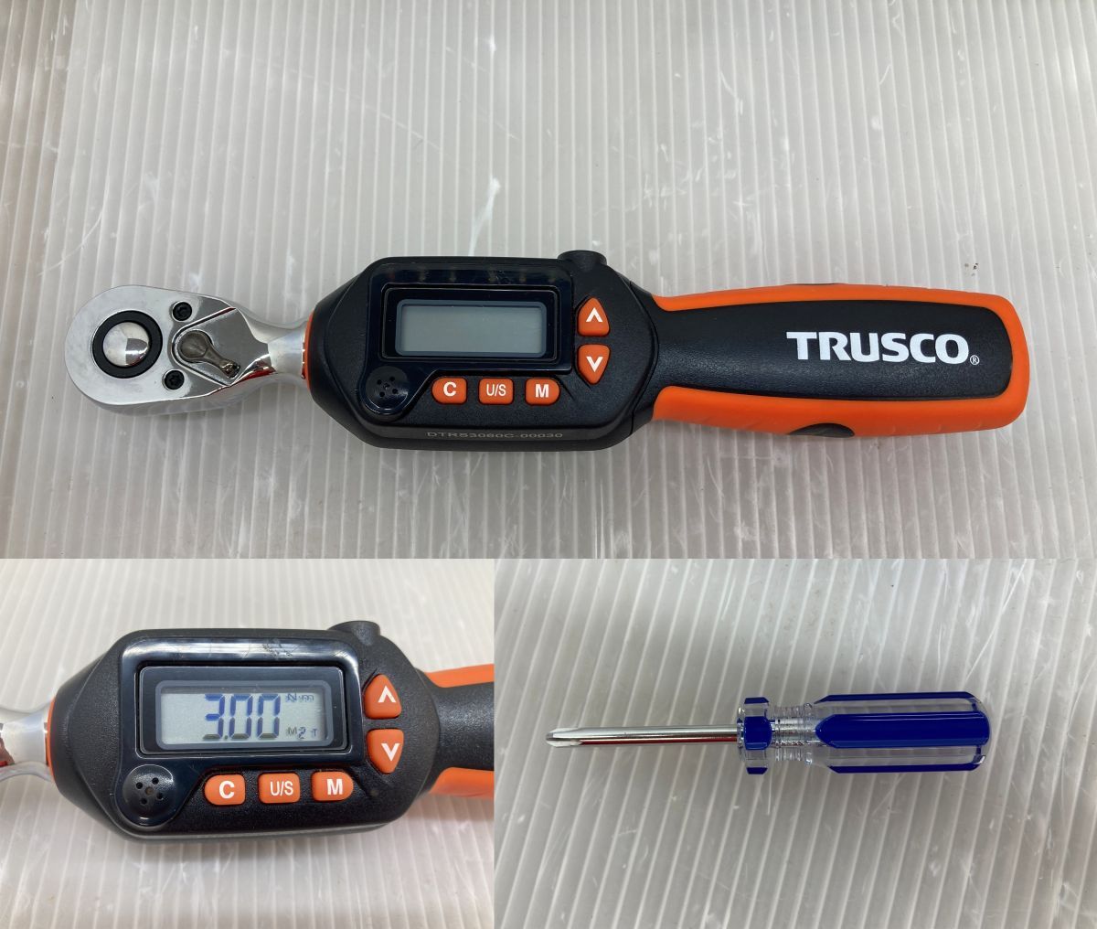 ラチェットデジタルトルクレンチ ケース付き