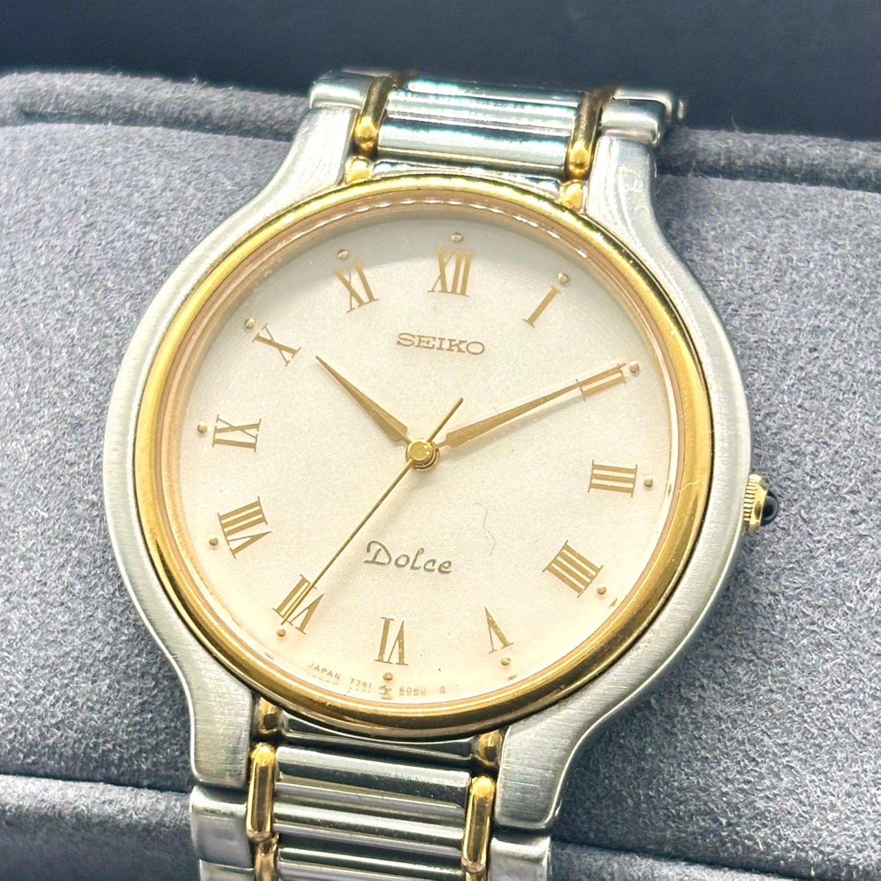 SEIKO セイコー Dolce 7741-6050の電池交換