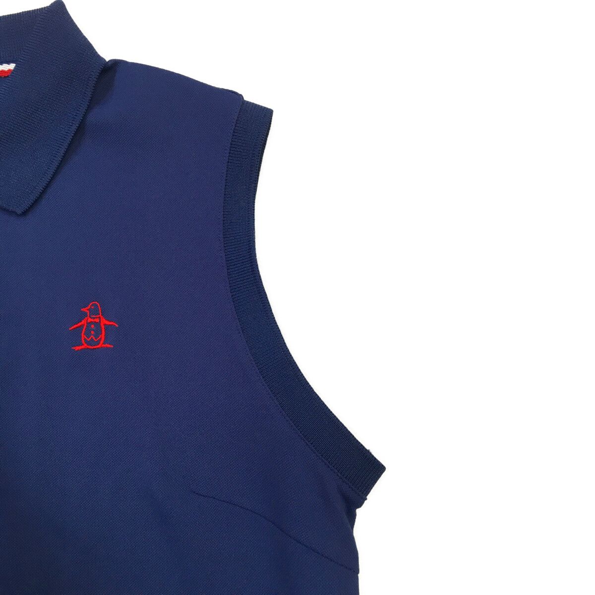 未使用★Munsingwear ゴルフ　ネイビー ワンピース Lサイズ Munsingwear ワンピース スポーツ レディース GOLF ウェア