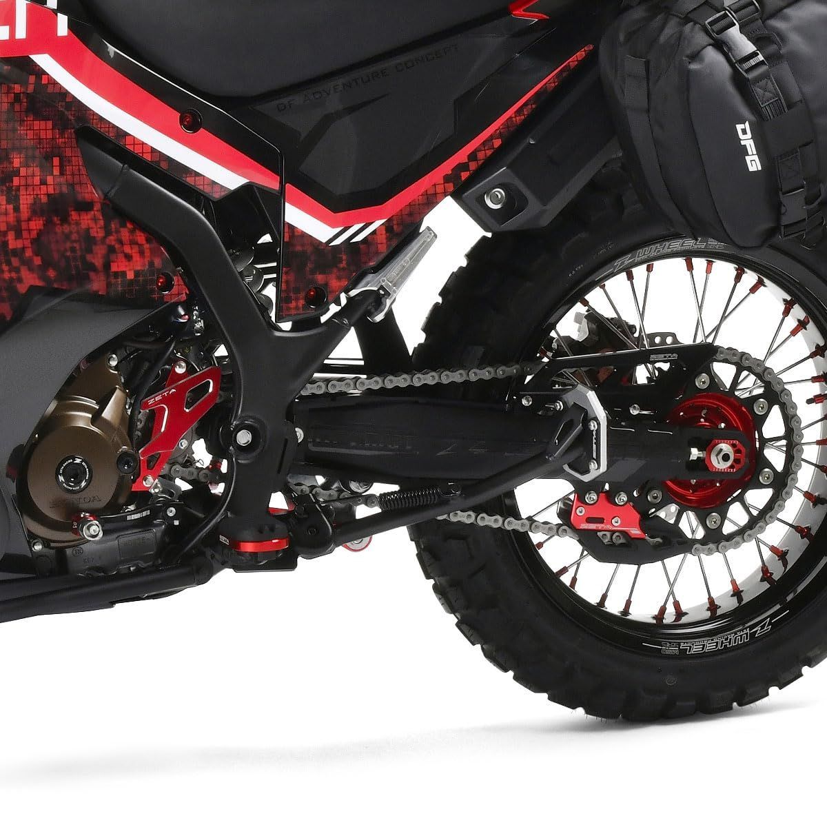 ジータレーシング(ZETA RACING) サイドスタンドエクステンダー