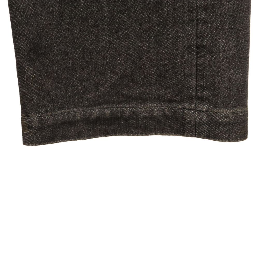 KAIKO (カイコー) 22SS BOX DENIM FLARE BLACK ボックス フレア デニム 