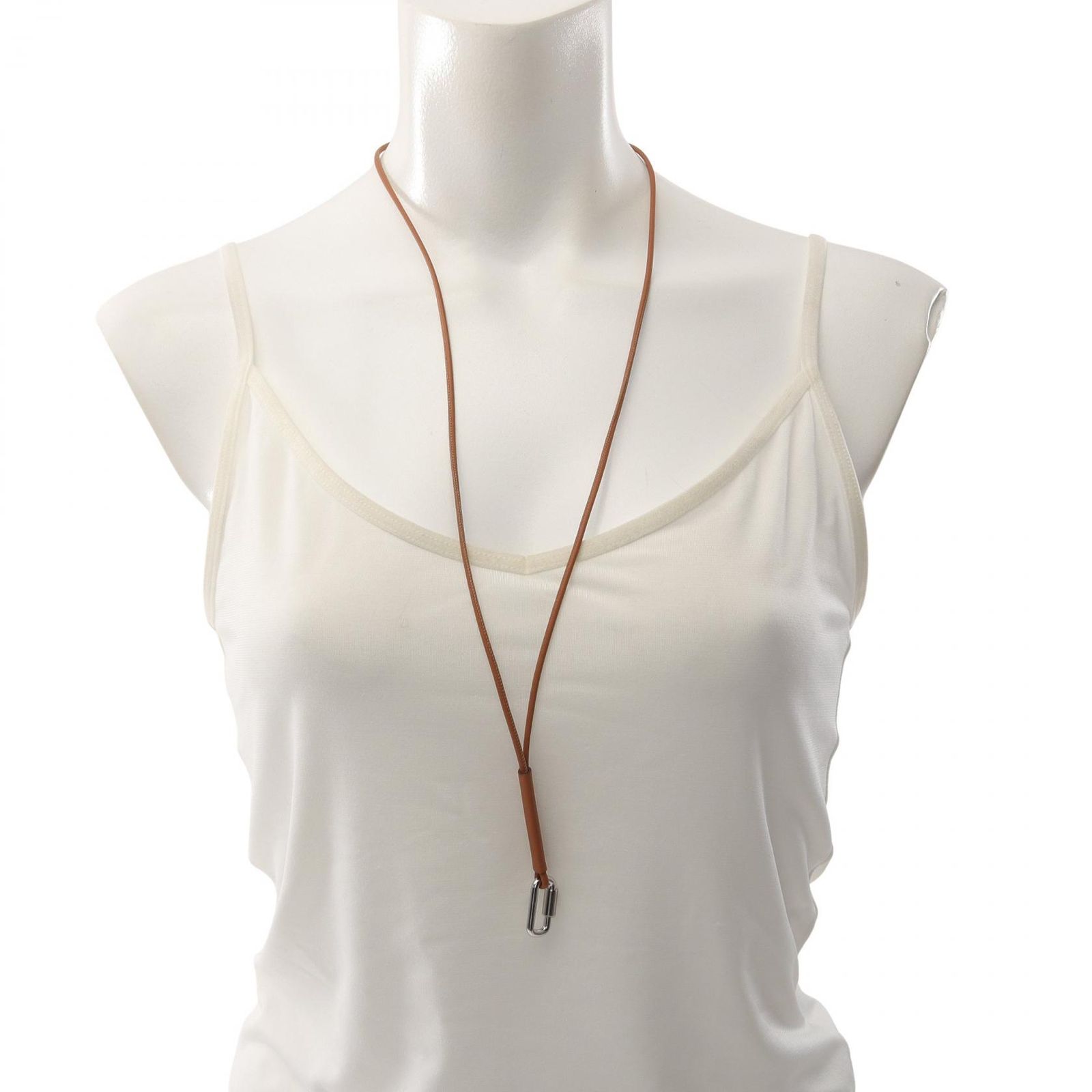 エルメス HERMES ネックレス キュリオジテ ゴールド ゴールド