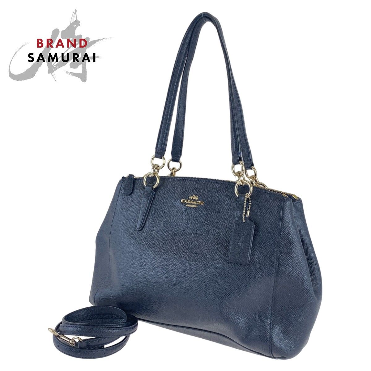 美品 PRADA プラダ テスート 三角ロゴプレート ブラック 黒