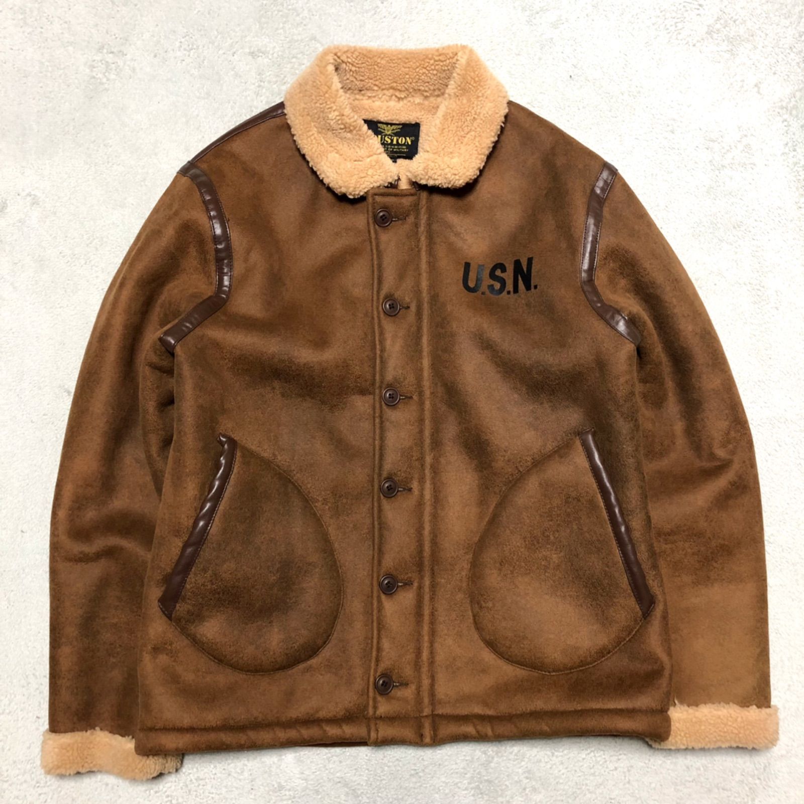 HOUSTON N-1 DECK JACKET デッキジャケット B-3 フライト