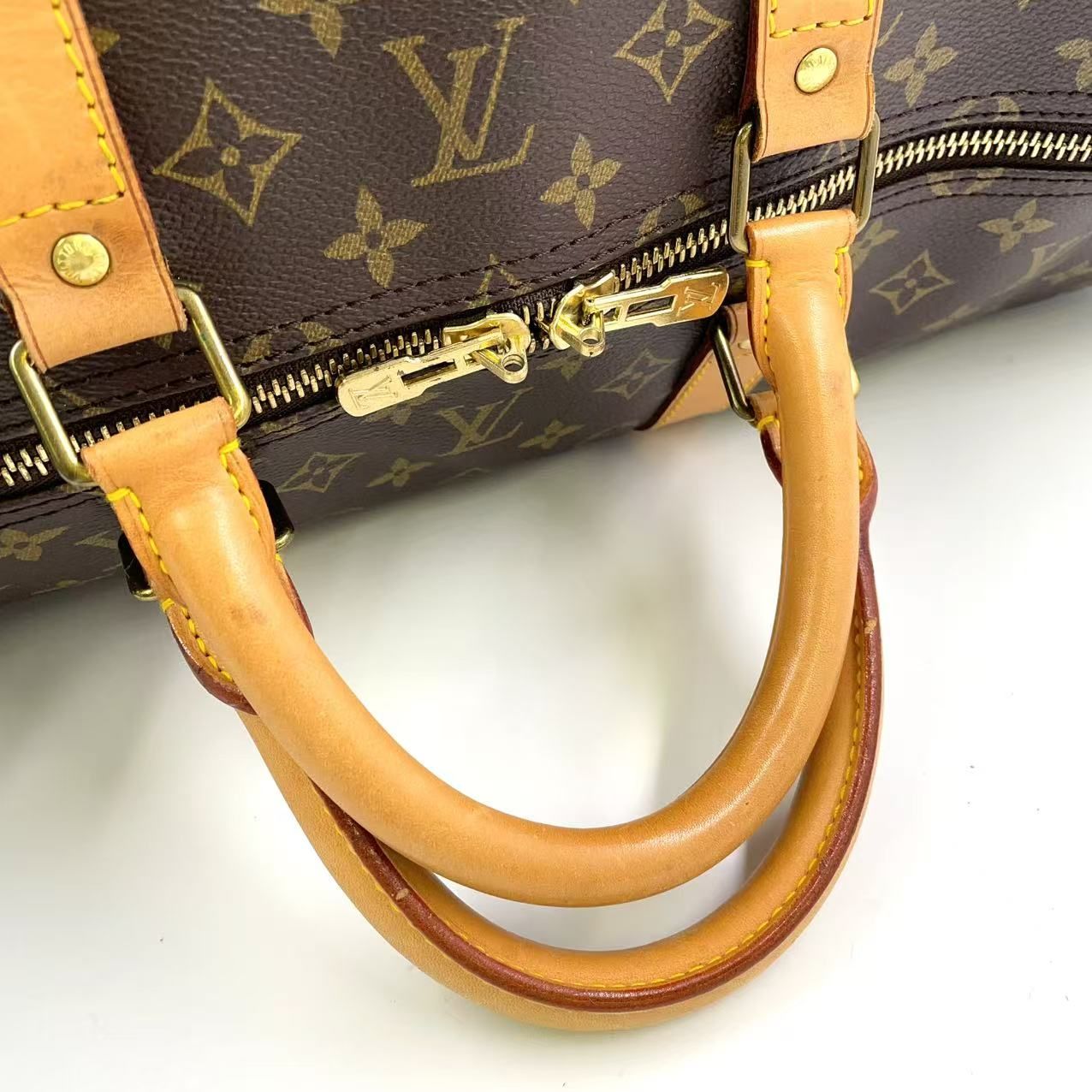 モノグラム レザー×PVC